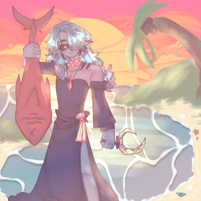 my OC for a friend's universe, Eldoris