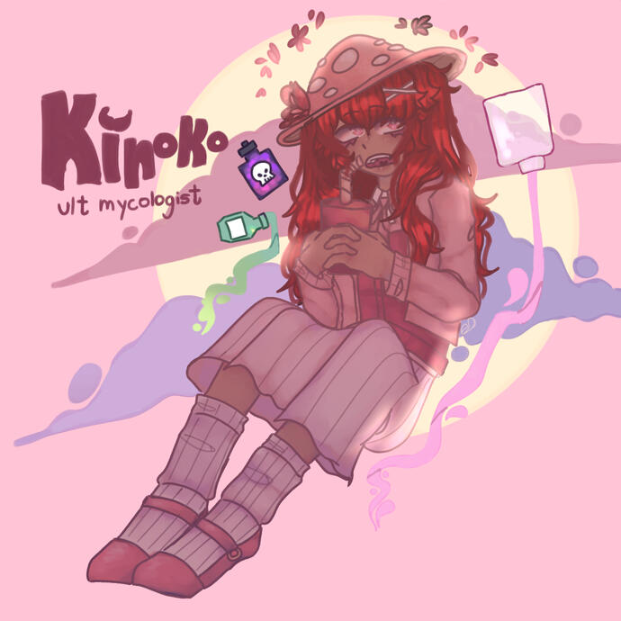 my friends oc, Kinoko